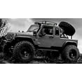 thumbnail image 4 of US Map Emblem 7"x4" Black American Flag Decal Fender Decal Metal Badge Stickers for Car Truck Motorcycle, 4 of 10