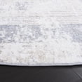 thumbnail image 3 of SAFAVIEH Opal Lanford Abstract Area Rug, Ivory/Grey, 6'7" x 6'7" Round, 3 of 8