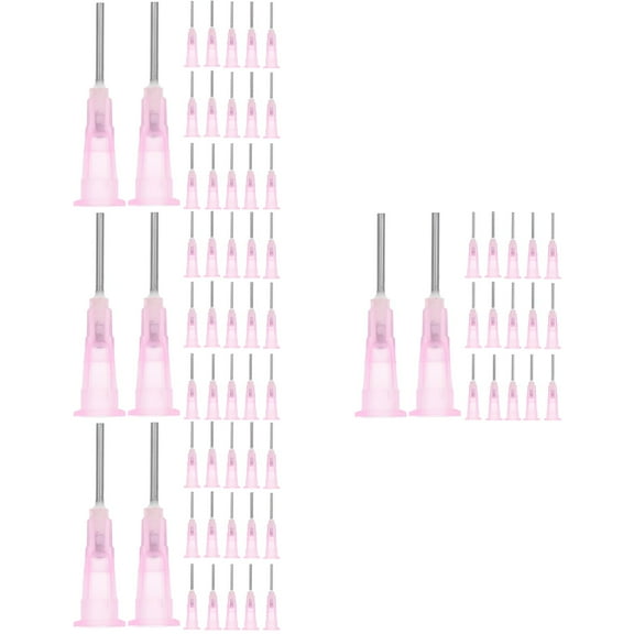 XIRQI 400 Pcs Dispensing Needle Multi-purpose 18g Needles for Injections Mini Dispensing Needles