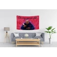 thumbnail image 2 of Banner bandera de chico Bertram 91x153 cm Tapiz mural con meme divertido, 2 of 5