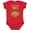 Red, variant on Inktastic Vizsla Dog Lover Boys or Girls Baby Bodysuit
