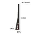 thumbnail image 3 of Yeacher Ruler Metal Measuring Tools 2 in 1 Vehicle Height Gauge Bottom Stop Ruler for, 3 of 6