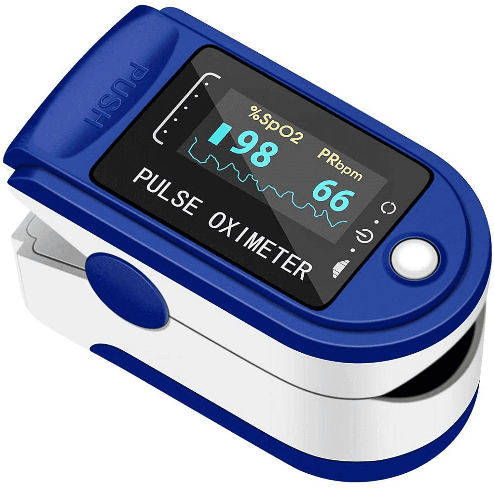 Genkent Fingertip Pulse Oximeter Blood Oxygen Saturation Monitor Finger Pulse Oximeter, Bar