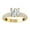 10K Yellow Gold, variant on Fine Jewelry 14K White Gold Round-shape Lab Grown Diamond solitaire Engagement Ring (2 1/2 Cttw, D-F Color, VS1 Clarity) Size 5