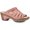 Rosewood/Burn/Smooth, variant on White Mountain Womens Valencia Faux Leather Peep-Toe Wedge Sandals