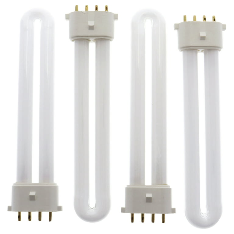 Mylee 4 X Mylee 9w Replacement UV Lamp Bulbs