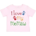 thumbnail image 3 of Inktastic I Love My Memaw Girls Toddler T-Shirt, 3 of 5