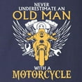 thumbnail image 3 of CafePress - Never Underestimate Old Man Wi Long Sleeve T Shirt - Long Sleeve Dark T-Shirt, 3 of 4