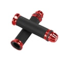 thumbnail image 1 of Manijas De Agarre Para Motocicleta, Empuñaduras De Manillar De Goma De Aluminio CNC Para Manillar De Bicicleta De 7/8", 6 Opciones De Color, 1 of 7