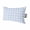 Blue, White, Baby Blue, variant on Grey Checkered Outdoor Pillows for Chaise Lounge Chair Waterproof Lumbar Pillows with Insert&Adjustable Elastic Strap Beach Headrest Pillow Farmhouse Plaid Buffalo Elegant Pool Pillow 11"x16"