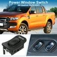 thumbnail image 2 of Interruptor de ventana eléctrica para automóvil Unique Bargains No.F57Z14529A para el lado del pasajero delantero derecho para Ford Ranger 1995-2007 Negro, 2 of 7