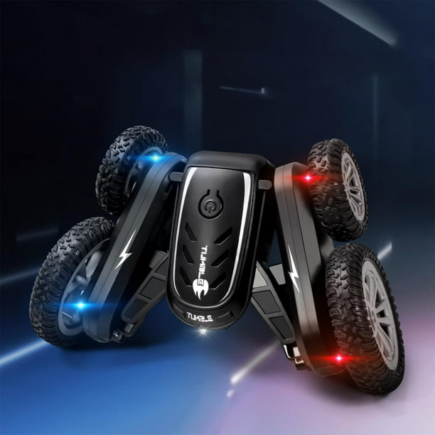 Camión De Escalada De Carreras Yotijar Teledirigido 4WD Coche Acrobático RC Negro