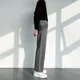 thumbnail image 5 of Pantalones vaqueros rectos para hombre, moda coreana, ropa de trabajo, vaqueros para hombre con bolsillos, tendencia primavera otoño 2024, Buggy Stacked Xs, 5 of 5