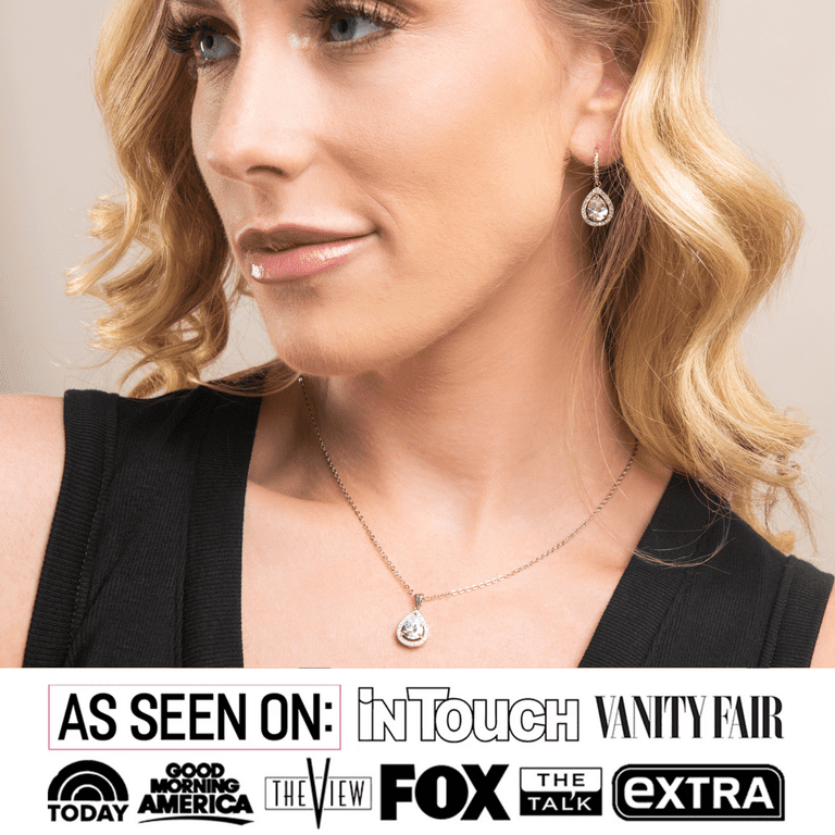 Cate & Chloe Isabel Teardrop Diamond Jewelry Set photo 2