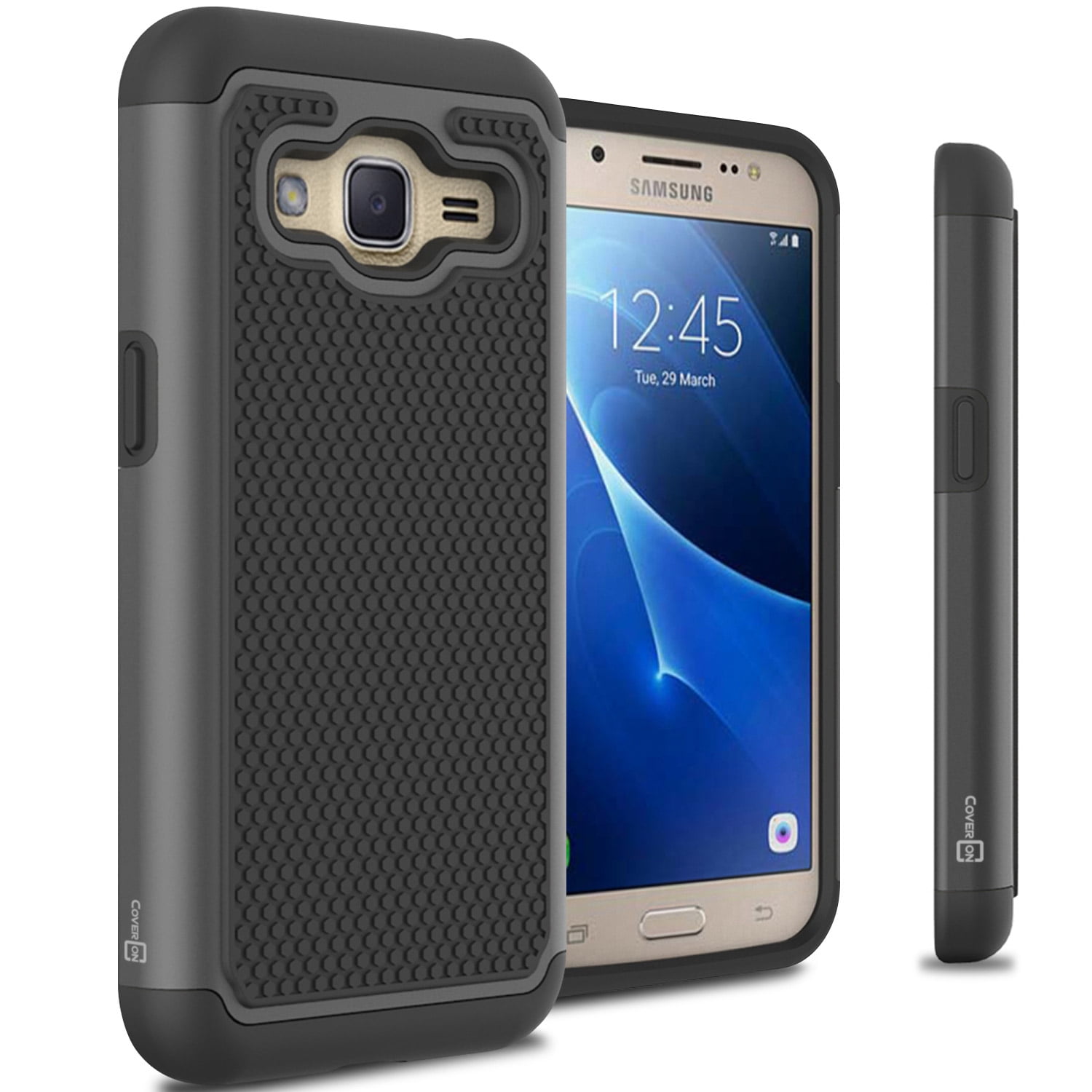 Coveron Samsung Galaxy J2 16 Sm J210 Case Hexaguard Series Hard Phone Cover Walmart Com Walmart Com