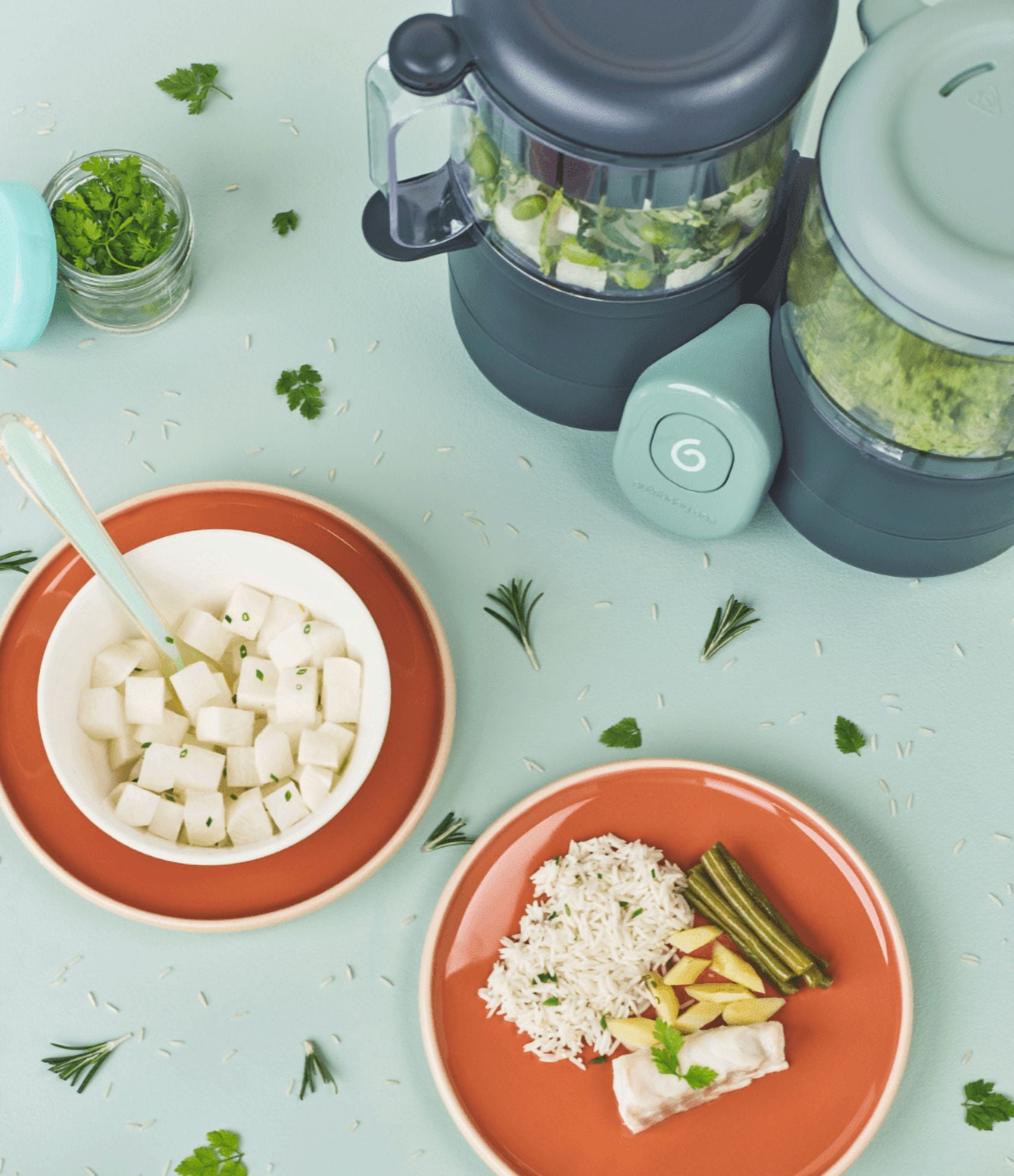 Babymoov Duo Meal Lite 4-in-1 multi-purpose baby food processor