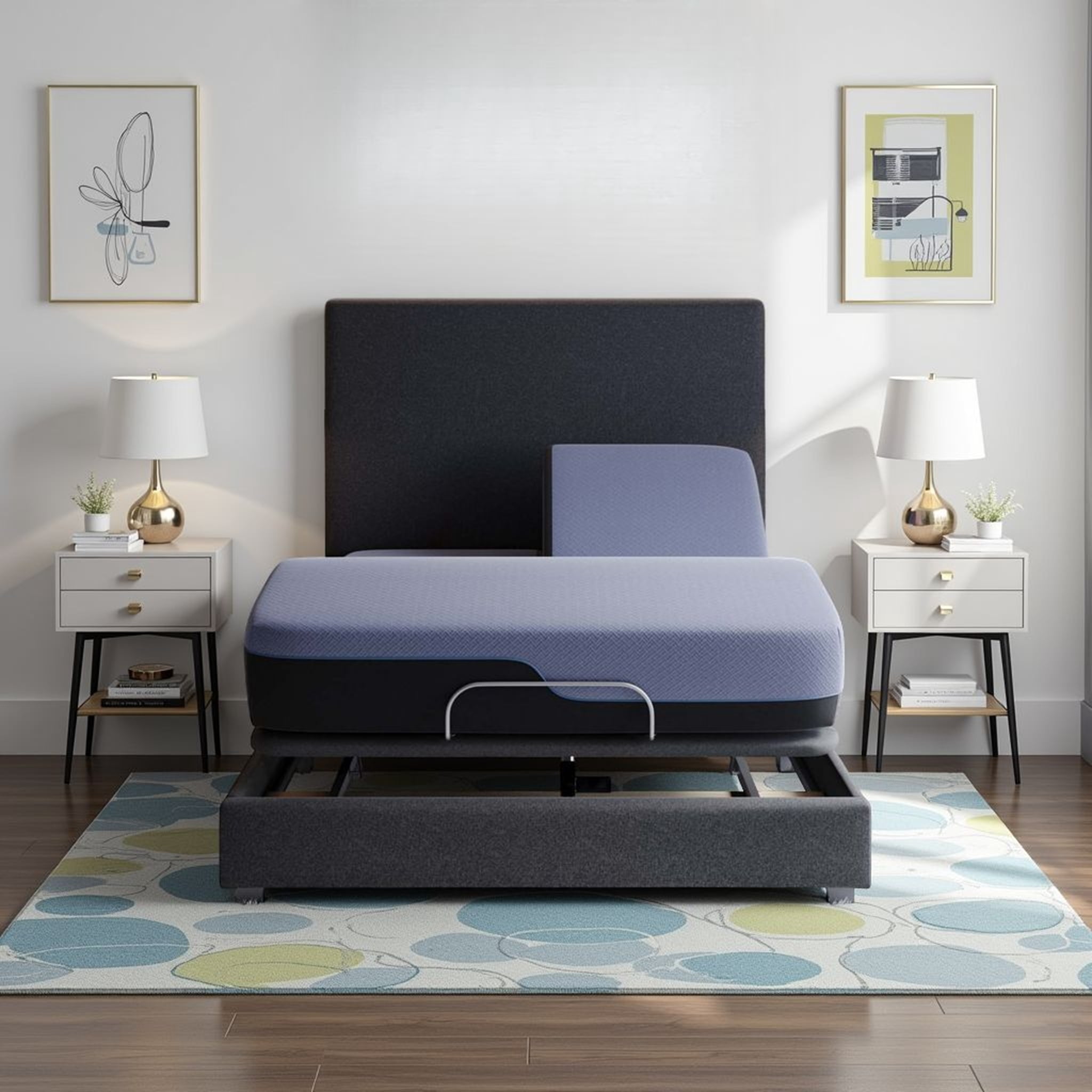 Bridgevine Home 12 inch Refresh Flex Top Hybrid Cooling GelCare Memory Foam and Coil Adult Mattress, King Size