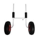 thumbnail image 1 of Tranvía de Kayak Transportational Plata Accesorios Deportivos Robusto Ajustable Neumáticos Negro con Boton de Resorte Fácil de Instalar Sunnimix Carrito de Kayak, 1 of 6