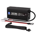 thumbnail image 1 of Cargador de batería ECO-WORTHY 12V 20A LiFePO4 con conector, 1 of 9