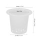 thumbnail image 1 of Buena Resistencia Arreglar Las Plánntulas PP Material Soilless Plant Pot, Hydroponics Pot, 50 piezas Variedades de Reproducción Negra para contenidos de Jardín, 1 of 7
