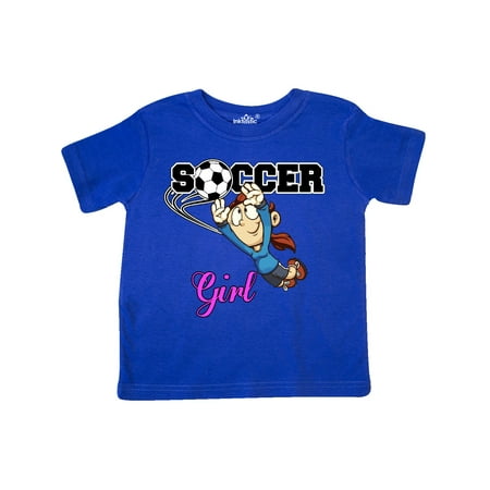 

Inktastic Soccer Girl Goalie Gift Toddler Toddler Girl T-Shirt