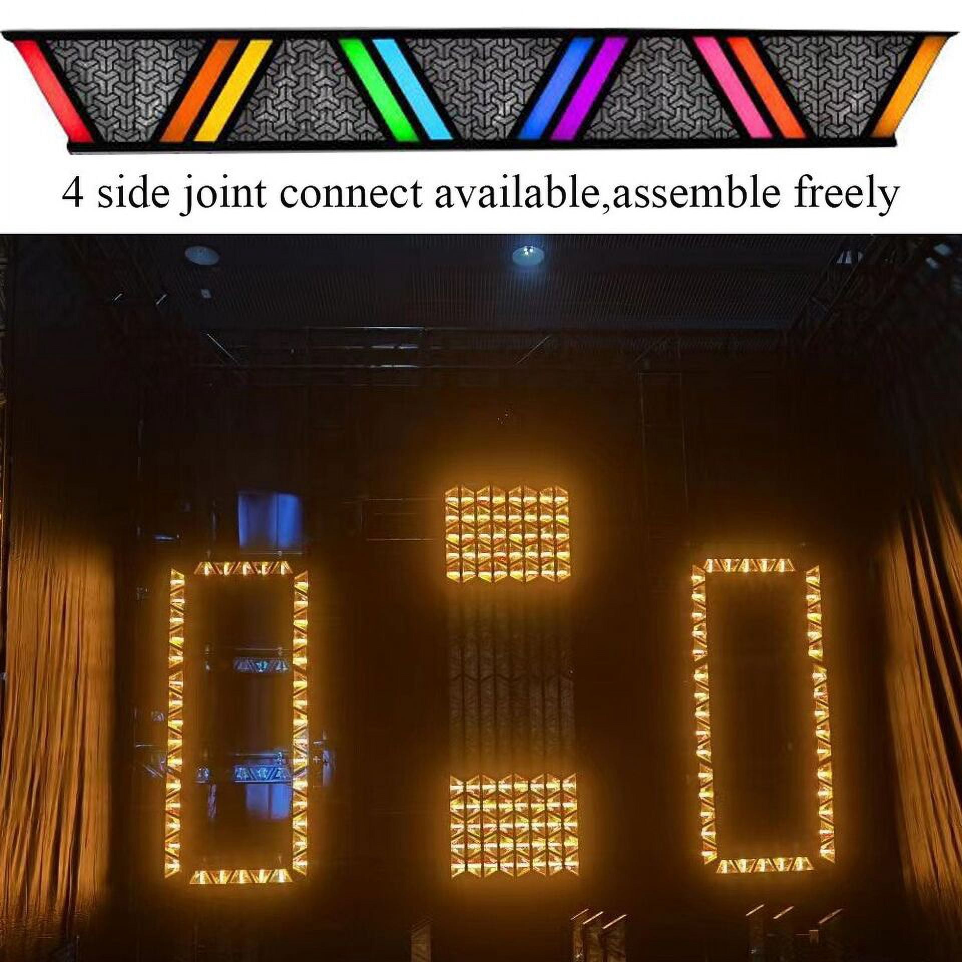 5x60W Split joint LED Pixel Retro Light 168*0.3w Wash Stage Effect Light Bar