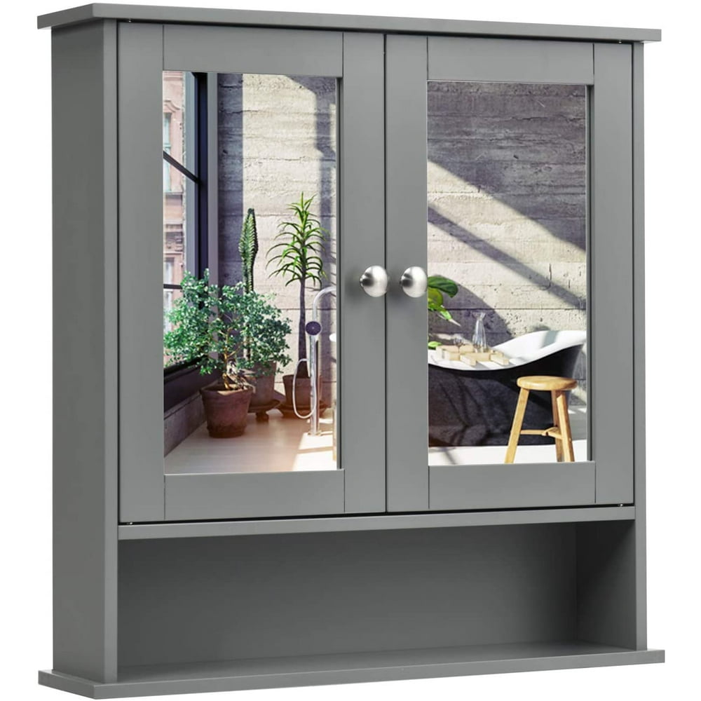 Giantex Bathroom Medicine Hanging Storage with Double