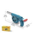thumbnail image 3 of HhiBBbIn Hand Crank Manual Air Blower, Portable Camping BBQ Fire Starter Tool, Handheld Outdoor Fan for Charcoal, Fire Pit, Wood Stove, Weed Burning (Battery-Free, Propane Tank Not Required), 3 of 7