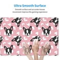 thumbnail image 4 of Xecao French Bulldog for Waterproof Mouse Pad - Extended Contour Mouse Mat, Large Gaming Mousepad Laptop Keyboard Mat with Non-Slip Rubber Base, 4 of 8