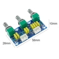 thumbnail image 5 of Placa de preamplificador pasivo XH-M802 HiFi con control de volumen de graves agudos JShteea  El nuevo, 5 of 5