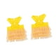 thumbnail image 2 of Vestidos para perros y mascotas, falda para cachorros, ropa de verano para perros pequeños y niñas, suministros transpirables para mascotas con lazo, Amarillo, 2 of 8