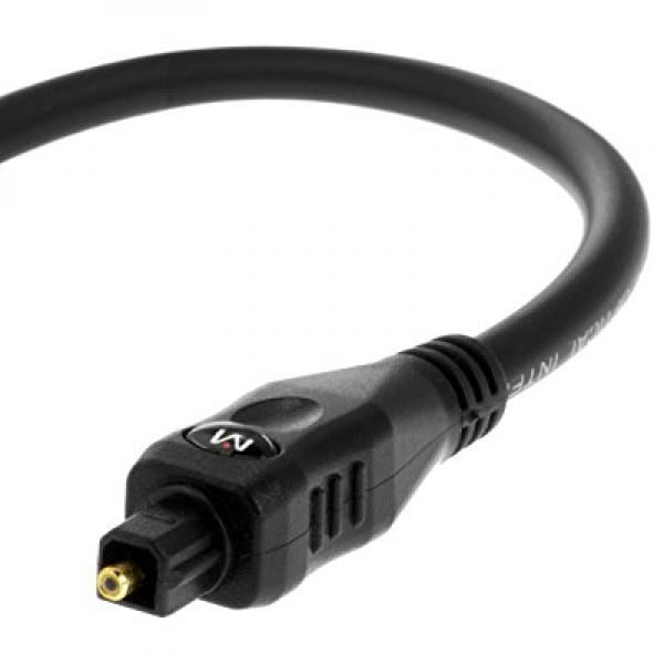 Mediabridge Toslink Cable (15 Feet) Optical Digital Audio Cable