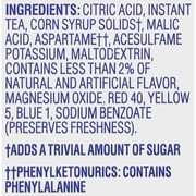 Crystal Light On-The-Go PEach Tea Drink Mix Packets, 10 Count (Pack of 12)