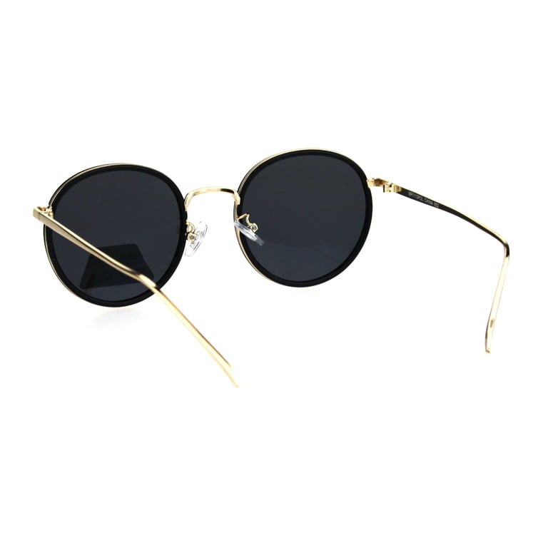 SA106 Polarized Womens Retro Double Rim Sunglasses, 100  display picture 1