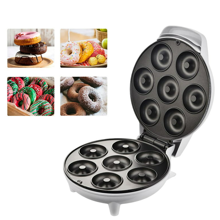 Dash Mini Donut Maker Machine for Kid-Friendly Breakfast,  Snacks, Desserts & More & DMS001RD Mini Maker Electric Round Griddle for  Individual Pancakes, Cookies, Eggs & other on the go Breakfast, Red 