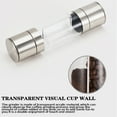 thumbnail image 4 of CAROOTU 2 in 1 Pepper Grinder Stainless Steel Ceramic Grinding Core Adjustable Thickness Removable Manual, 4 of 6