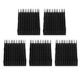 thumbnail image 2 of 5Pcs Aluminum Heat Sink Cooling Radiator CPU Cooler Industrial Components P40x11x60 Black, 2 of 8