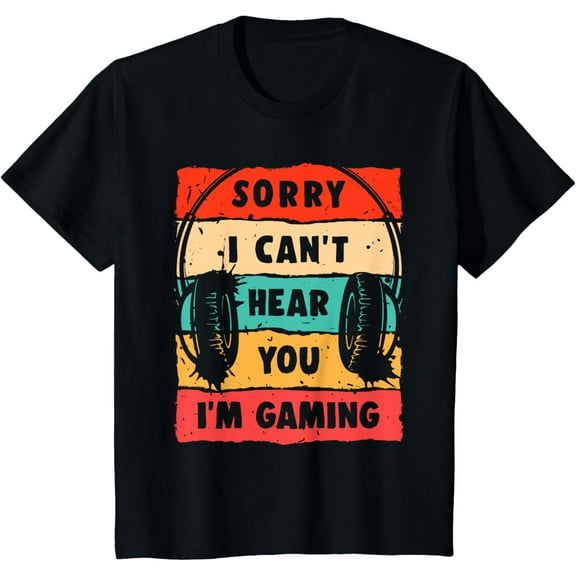 Funny Gamer Shirt for Teens Boys Video Gaming T-Shirt