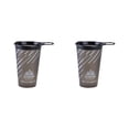 thumbnail image 3 of Decodeary Water Bottle Easy To Store And Foldable Lightweight And Portable Easy To Clean PU Collapsible Water Bottle Water Bottles Grey 200ml 2Set, 3 of 6