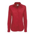 thumbnail image 1 of B&C Ladies Sharp Twill Long Sleeve Shirt / Ladies Shirts (Burdeos), 1 of 1