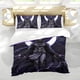 thumbnail image 5 of Caballero Luna Conjunto de sábanas temático, trío de piezas, cómodo y amigable con la piel, diseño único, regalo de decoración para el hogar para familiares, amigos y fans,135cm *200cm, 5 of 6