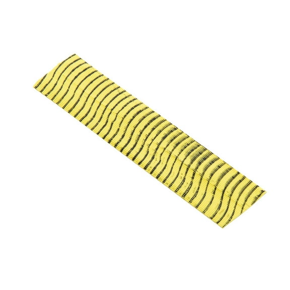 October Mountain Products 60974 Vibe Yellow Black Bow String Silencer 2Pk