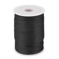 thumbnail image 1 of Unique Bargains 1/16 Inch Polypropylene Rope Braided Ropes, 328ft Nylon Rope for Clothesline, Camping, Outdoor, Black, 1 of 6