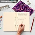 thumbnail image 5 of Purple Zebra Stripes Notebooks 1-subject Journal 60 Sheets A5 College Ruled Paper Detachable Ring 8.3"x5.7", 5 of 8