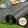 thumbnail image 5 of DeWitt Sunbelt Weed Barrier Fabric 3.2 oz, Heavy-Duty Ground Cover, 6 x 200 Feet, 5 of 10