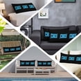 thumbnail image 5 of Blue Game Handle Body Pillow Cover, Pillowcase Protectors with Zipper, Breathable Decorative Throw Pillow Case Cover, Video Gamer Console Earphones Black Pillow Shams for Couch Sofa 20x54Inch, 5 of 8
