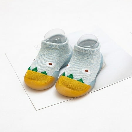 

QWZNDZGR Baby Shoes Newborn Anti-slip Casual Shoes Girl Non-slip Floor Socks Infant Boy Rubber Sole Toddler Cartoon Bear Outdoor Sneakers