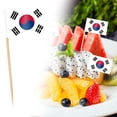 thumbnail image 1 of Country Flag Toothpicks | Cake and Burger Decorative Sticks | Flags for Themed Meals, 1 of 5