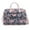 Blue, variant on Jayla Cotton Botanical Women's Duffle Bag, Sleek Weekender Purse Handbag by Mia K - Green