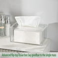 thumbnail image 3 of Caja de pañuelos de acrílico rectangular transparente para oficina, hogar, baño, restaurante, lavabo, ocasiones especiales, 3 of 6